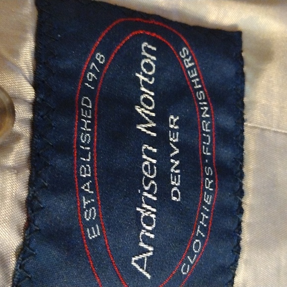 Gold Kingfisher Houndstooth Wool Blazer - Picture 3 of 8